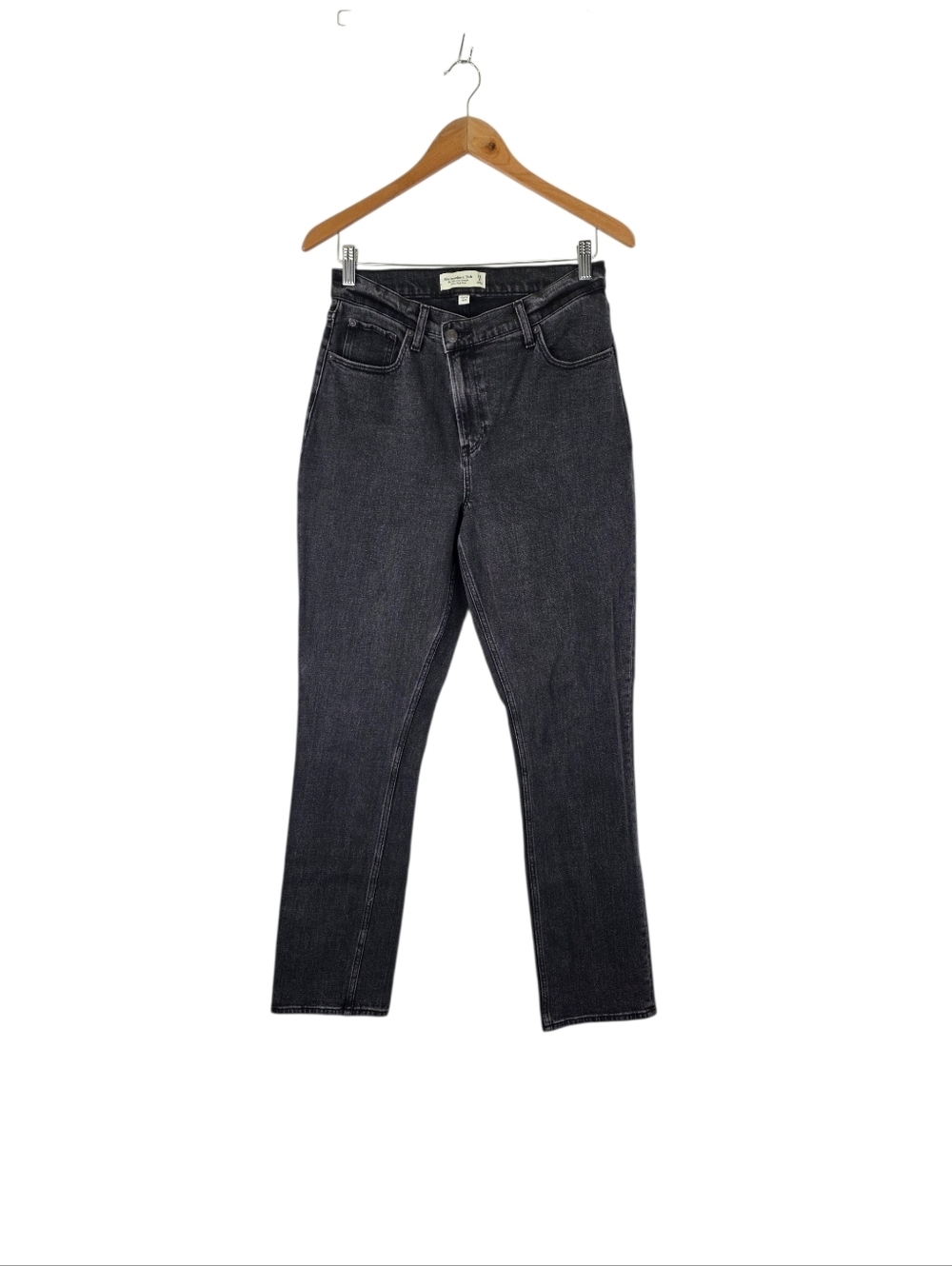 Abercrombie & Fitch Size 6/28 The 90s Slim‎ Straight Ultra High Rise Denim Jeans